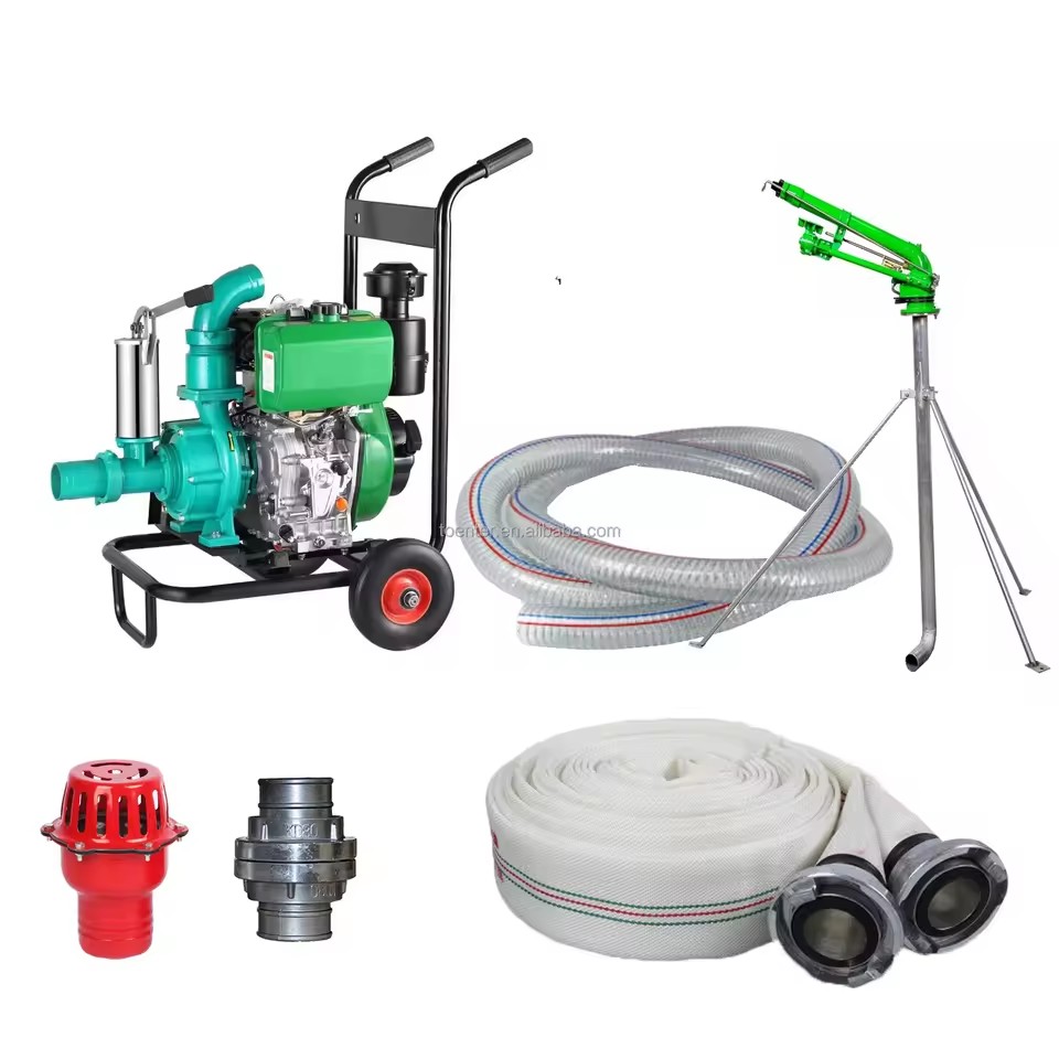2.5 3 Inch High Pressure Water Pump 195F diesel Engine Unit for Agricultural Irrigation