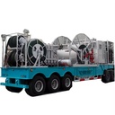 FRSTEC High Quality Diesel Engine Trailer-mounted Pump Injector BOP Coiled Tubing Unit 100k CTU 1.5*5500 Reel Capacity Oilfield