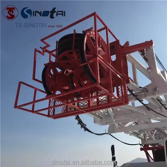 API 750HP Workover Oil and Gas Drilling Rig Workover Rig for Onshore Oil Well Drilling Oilfield