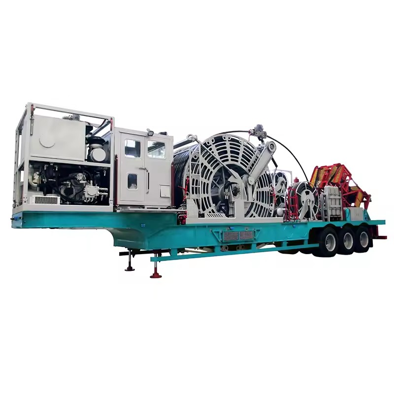 Frstec CTU 80k Coiled Tubing Oilfield Ctu Yard Spooler Oil Field Equipment