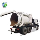 Japanese Truck Vacuum Pump CT2500D 15CBM Industrial Dry Vacuum Truck HIBON Blower 5700m3h Powder Suction Loader Factory Outlet