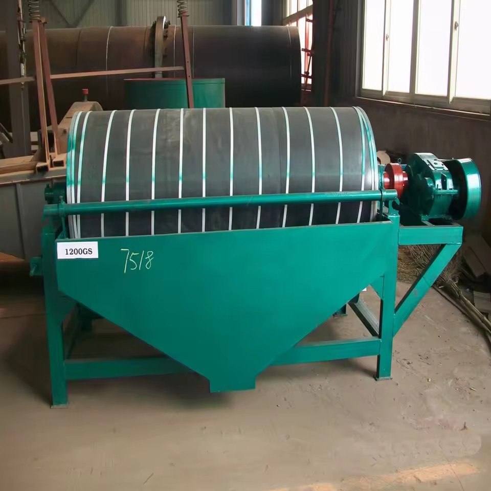 Wet Type Magnetic Separator | Gold & Iron Ore Mineral Separation Equipment