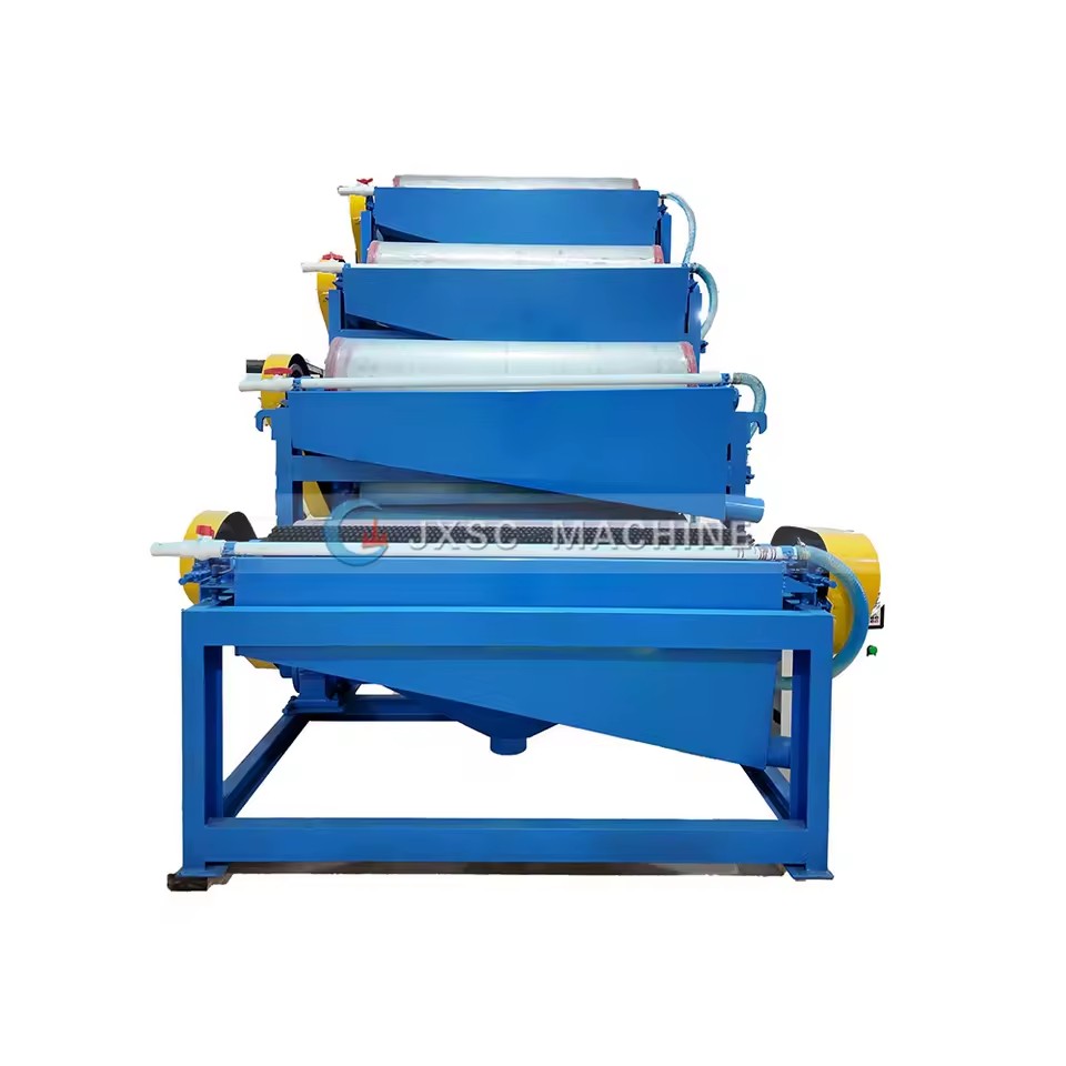 High Efficiency Magnetic Separation Equipment Tin Tantalum Ore Roller Magnetic Separator Factory Price