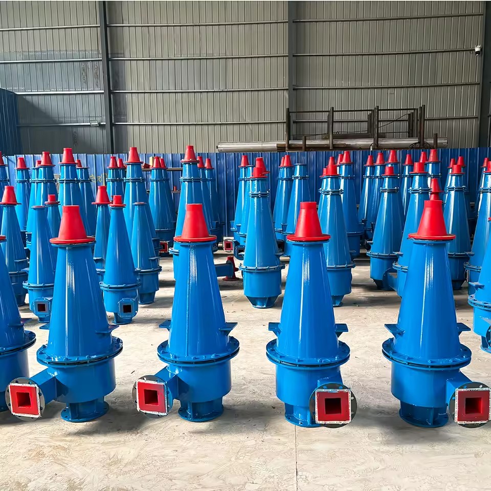 High Efficiency Hydrocyclone Separator Wear Resistant Polyurethane Lined Cyclone for Mining Mineral Processing Sand Washing
