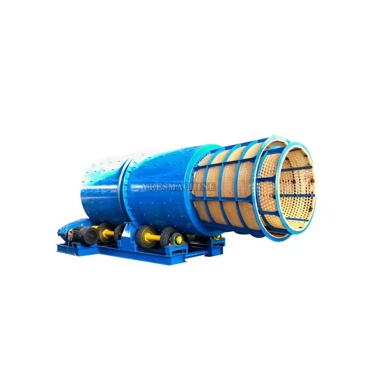 Rotary Scrubber Wear Resistance Easy to Place Mineral Separator with Recommended Steel or PU Screen