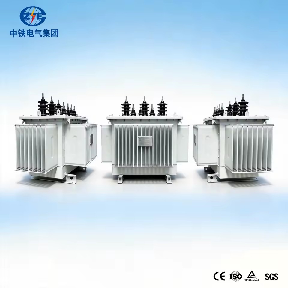 S11 Low Loss Three Phase 10kV Oil Immersed Distribution Transformer Outdoor Substation Power Supply Equipment