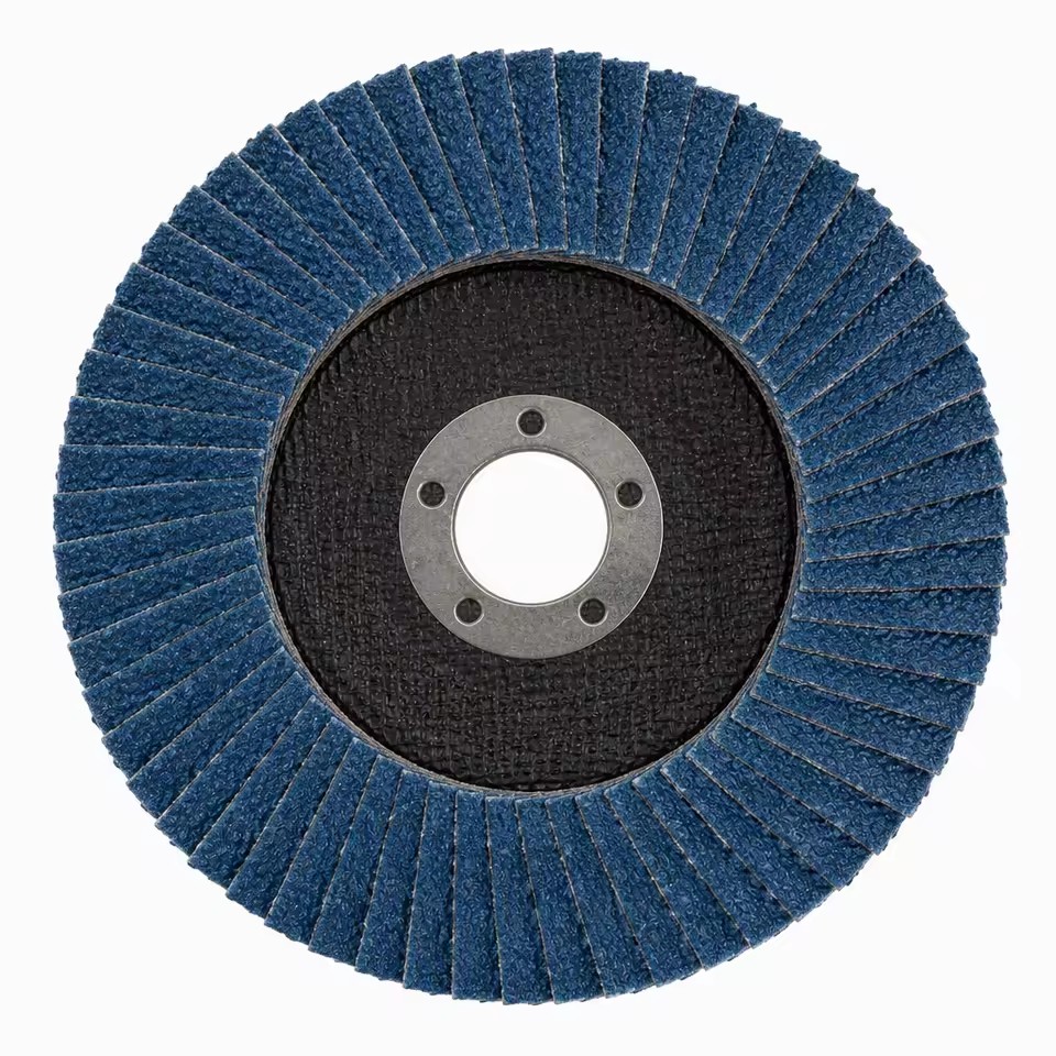 High Cutting Efficiency Round Aluminum Oxide Flap Disc Customizable Abrasive Tools Angle Grinder Accessory For Metal Finishing