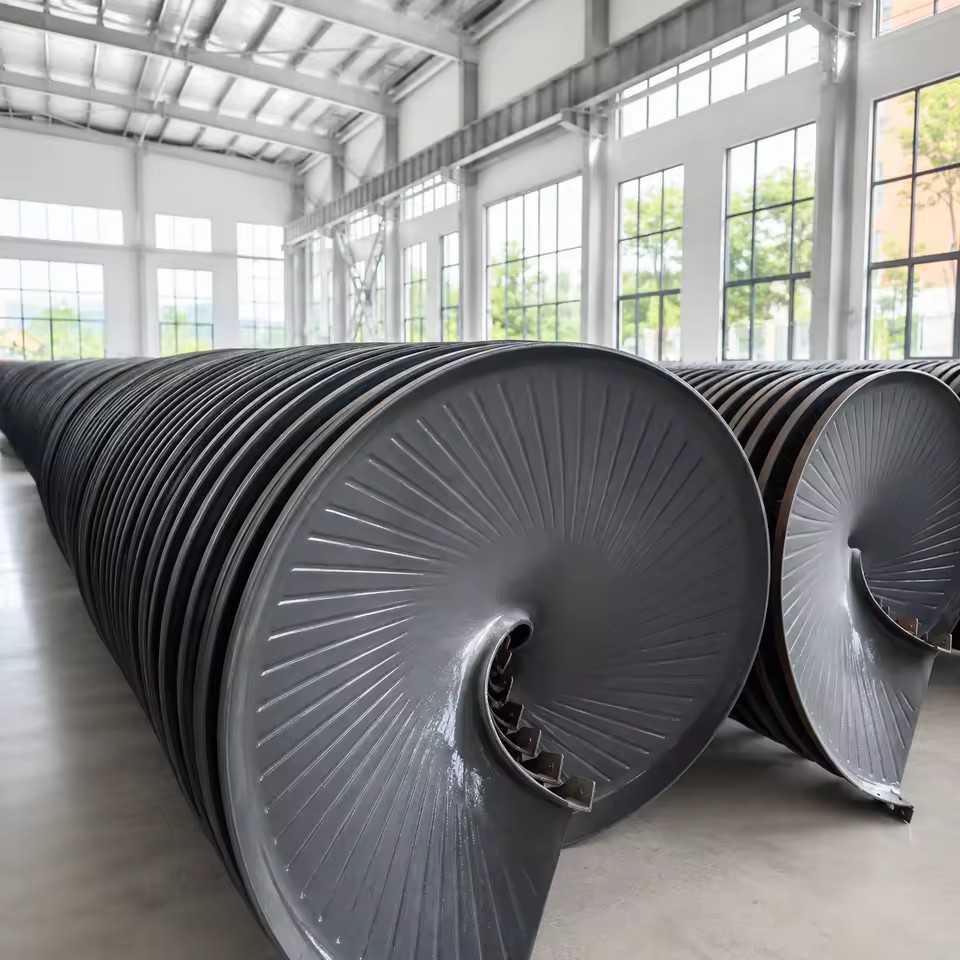 Hengtuo FRP Spiral Chute Separator Gravity Concentrator for Gold Iron Tin Chromite Ore Mining Mineral Processing Plant