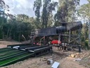 Home Manufactured Gold Rotary Drum Washing Station Spinning Washer Utilized Alluvial Ore Operation Efficient Mining Equipment