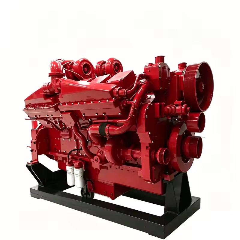 Heavy Duty Oilfield Diesel Engine KTAA38-P810 605kW 810HP 1500RPM Industrial Oil And Gas Equipment Engine