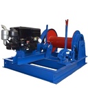 High Speed Diesel Engine Powered Winch 1ton to 20ton with Wire Rope