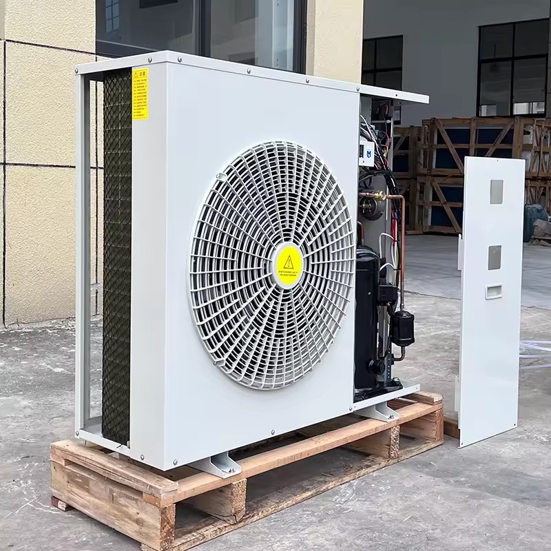 Copeland 4 HP Energy Saving Screw Type Unit 10620W Cooling Capacity for Automatic Cold Room Condenser Eco-Friendly Refrigeration