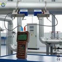 TUF-2000H Portable Clamp-on Ultrasonic Flow Meter IP65 Protection for On-site Pipeline Liquid Flow Testing