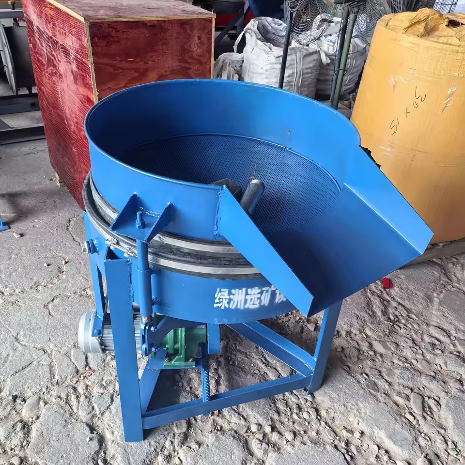 Large Capacity Energy Saving Circular Jig Concentrator Mining Gravity Separation Equipment for Sand Gold Tin Ore Beneficiation