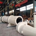 High-Efficiency Energy-Saving Rotary Dryer with Pump Motor & Gear Gas Heating Brand Chemicals Processing Applications
