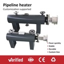 Professional Factory ISO CE Certified 350C High Temp Electrical Pipeline Heater in Chemical Oil Gas Circulation Project