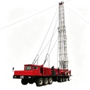 XJ650 Diesel Engine Workover Rig Truck-Mounted 65 Ton Hook Load Pump Motor Oil Well Equipment New Refurbished Oilfield