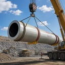 Sand and Construction Materials Multi-functional Drum Blower Dryer Machine Rotary Sand Dryer System