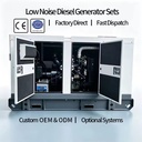 Customized 40KW diesel Genset Efficient Low Energy Low Noise Smart Control for Data Center Office Hotel Medical Center