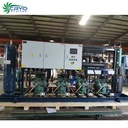 Cold Room Condensing Unit Compressor Rack System with Energy Saving Pump Motor Engine Refrigeration Unit