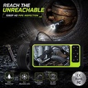 Professional Dual Lens Endoscope Camera 4.3 Inch IPS LCD Screen 10M Semi-Rigid Industrial Borescope for Mechanical Inspection