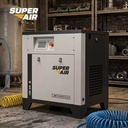 PMVF Energy Saving Screw Air Compressor 7.5KW/10HP 220V Portable with Dryer for Automotive and Light Industrial Use