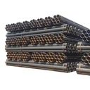 Round Welded Steel Pipe Mild Steel Hollow Sections Pipes Carbon Black Pipe Ms Erw Tube Price