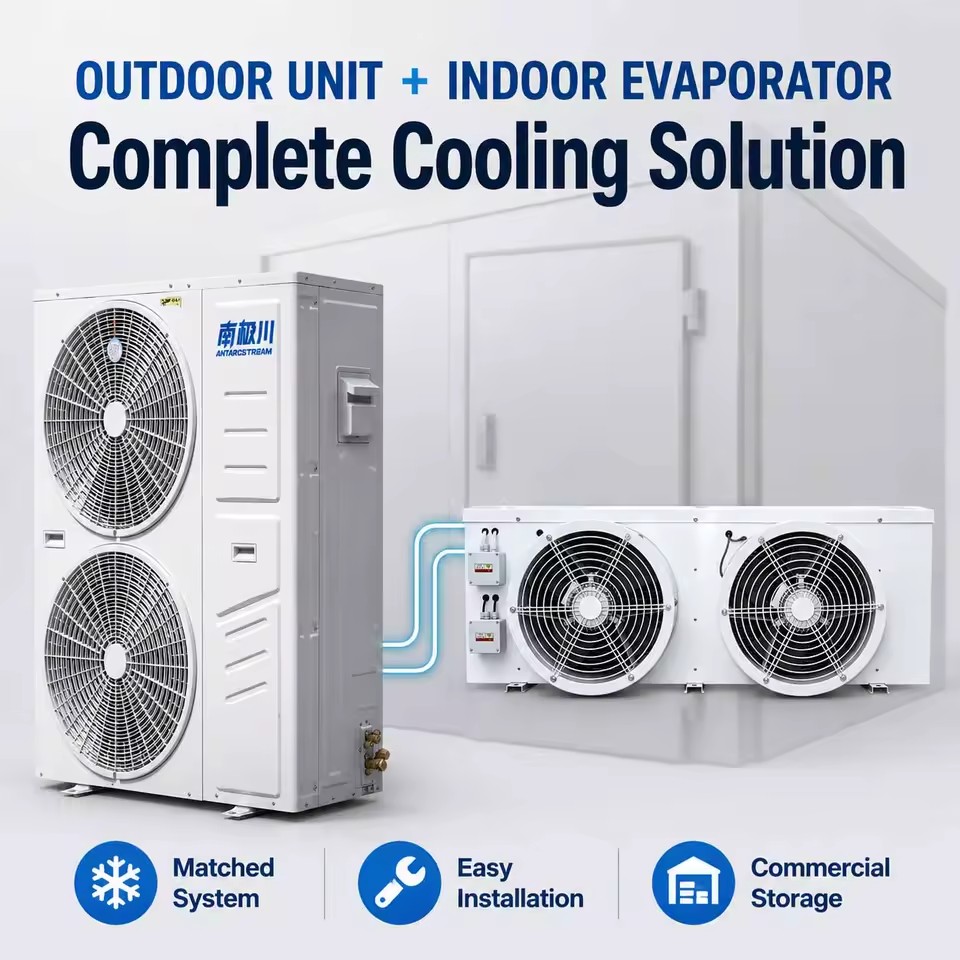 Ultra Low Temperature Blast Freezer Refrigeration System -80℃-120℃ Energy Saving Condensing Unit for Food Processing