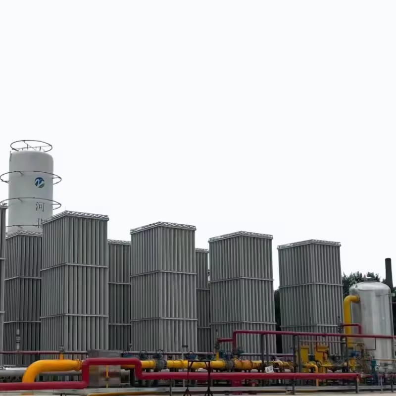 Industrial Liquid Nitrogen Regasification Station Cryogenic Gasification Module Professional Automatic Energy Saving Plant
