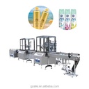 Fully Automatic High Speed Snowflake Spray Liquid Air Freshener Deodorizer Aerosol 100ml/200ml Plastic Oil Chemical Filling Line