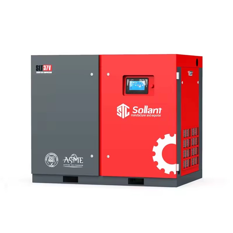 Energy Saving Screw Air Compressor, Lower Specific Power 75-450kW for 24/7 Heavy Duty