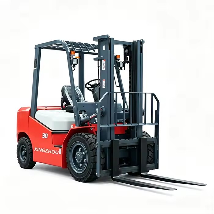Custom High Performance 3 Ton 4WD Diesel Forklift, Ideal for Rough & Uneven Terrain