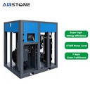 Airstone Industrial PM VSD Oil Lubricated Rotary Screw Air Compressor 90KW 120HP 7-10Bar Direct Drive Low Noise CNC Glass
