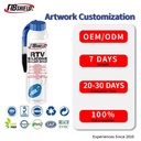 FIBSHIELD 200ml RTV Silicone Sealant Spray High Temp Aerosol Gasket Maker Waterproof Oil Resistant for Auto Parts Machinery