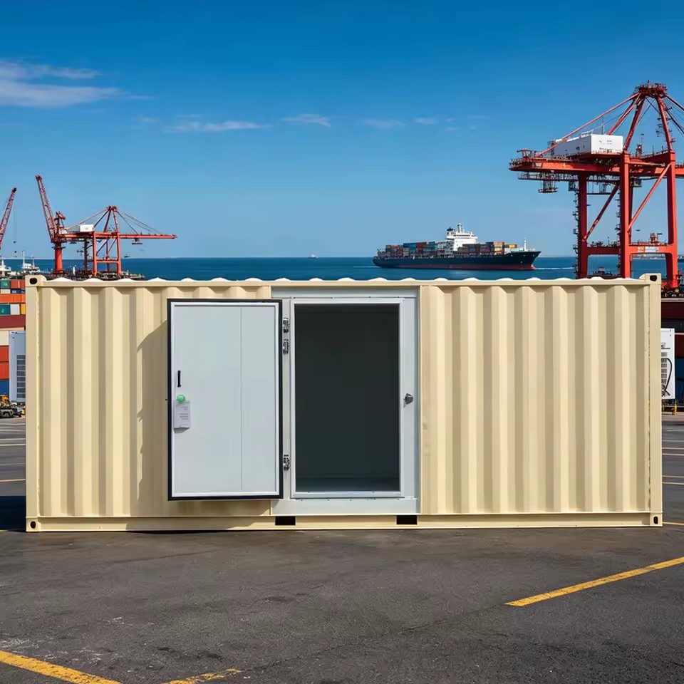 Deep Sea Fishing Container Cold Room Refrigeration Unit Energy Saving Catch Storage Sanyo Solar Wholesale Direct Turnkey