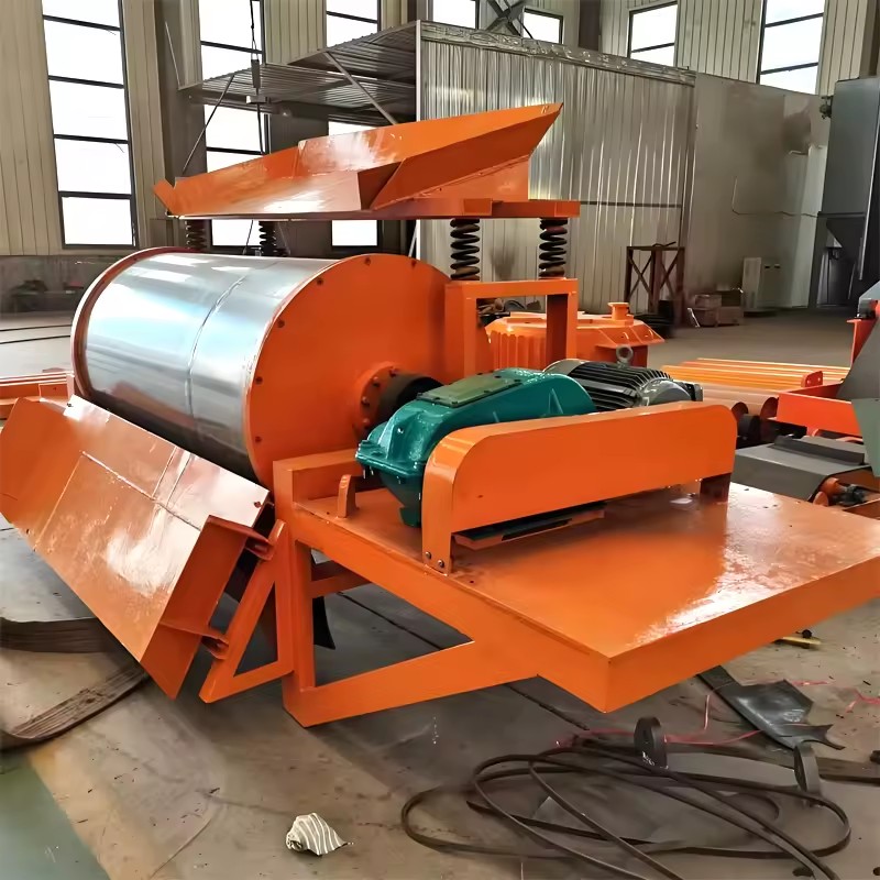 Energy Saving Motor-Driven High Rigidity Easy Installation Reliable Supplier CTG Series Dry Magnetic Separator for Recycling