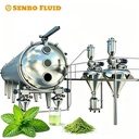 Industrial Fruit Milk Powder Low Temperature Liquid Extract Vacuum Belt Dryer Alternative to Spray Dryer Freeze Dryer Machine