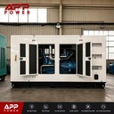 Soundproof Silent Diesel Generator 50/60Hz Switchable Anti Vibration Design Long Runtime for Commercial Building Backup