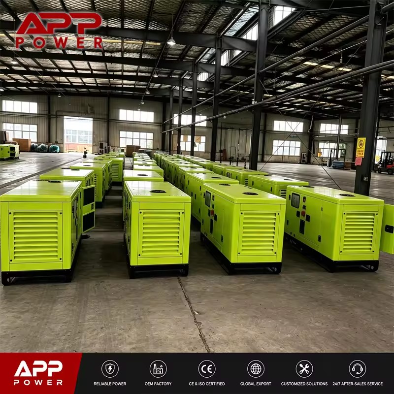 Kubota Ultra Silent Diesel Generator 1800RPM Compact Design 70dB Low Noise 24V DC Electric Start 200A 50/60Hz Easy