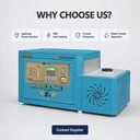 Gold Smelter Factory Price 22kg Portable Mini Induction Melting Furnace Electric Digital Control 220V 1 Year Warranty Casting