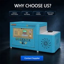 Laboratory 22kg Gold Silver Electric Induction 220V Digital PID Control Energy Saving Easy Operation Medium Frequency Melting