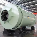 Rotary Drum Dryer Machine River Sand Dryer Energy Saving Three Pass Drying Equipment Industrial Dryers for Building Materials