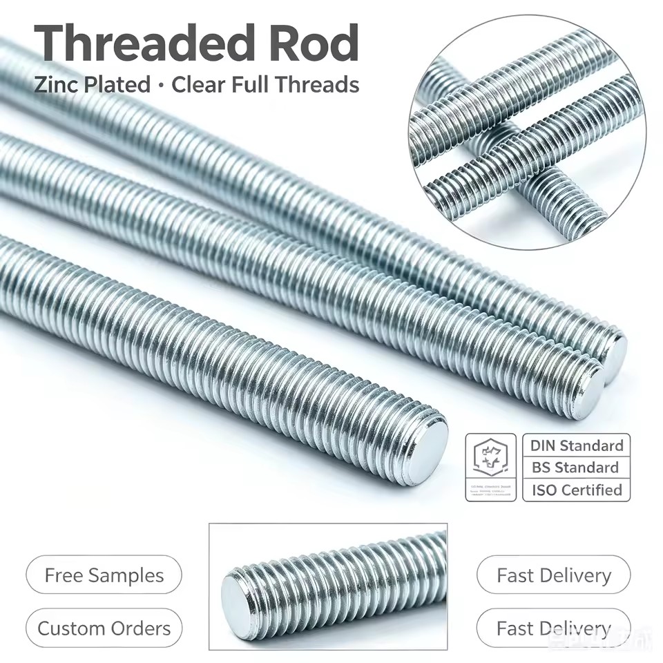 High Quality 4.8 Grade Multi-Spec Carbon Steel Galvanized Screw