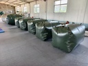 Foldable Soft TPU Material Galvanized Finish Fuel Bladder Tank Lightweight Oil Storage Container Portable Diesel Gasoline 3-Year
