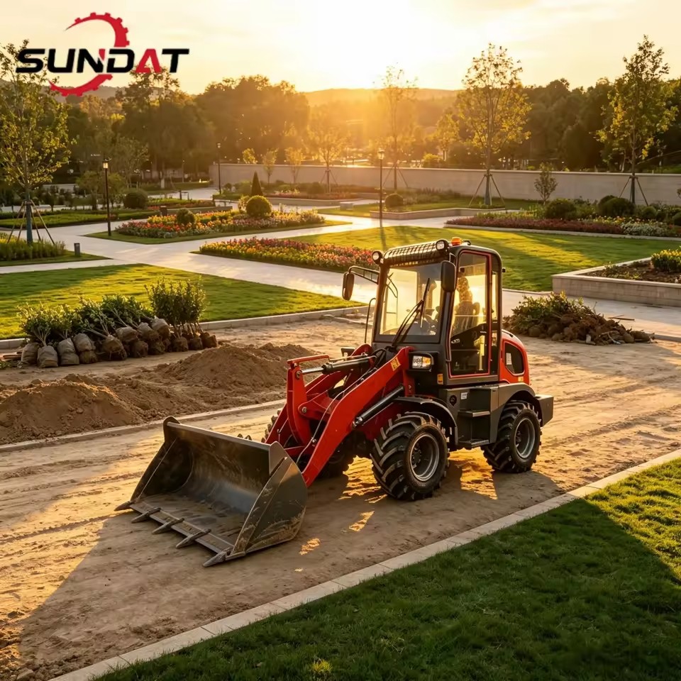 Multi-Purpose Telescopic Wheel Loader Diesel Engine 1 Year High Digging Power for Farm Yard Renovation Small Building Work