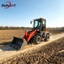 Telescopic Wheel Loader Robust Drive Axle Gearbox For Mud Farm Quarry Pit And Unpaved Construction Ground