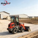 SUNDAT Telescopic Wheel Loader Rated Load For Construction Farm Quarry Multi Scene Material Handling