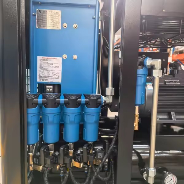 Compact Integrated Screw Air Compressor Complete Air Treatment System