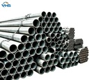 Industrial Grade Non-oiled Round Steel Pipes ERW Hot Rolled A53/A106 Steel Pipe
