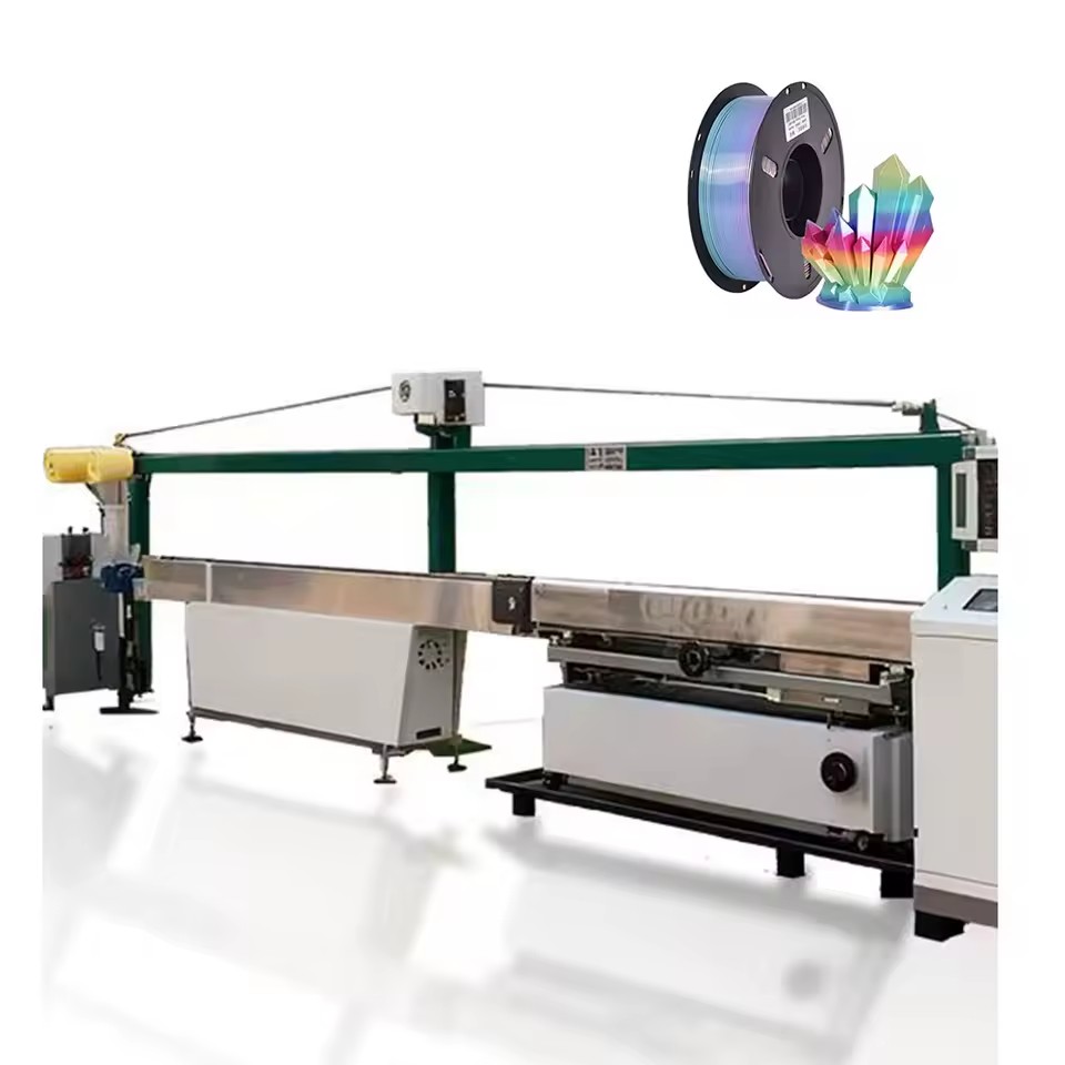 Automatic Precision 3D Printer Filament Extrusion Line 1.75mm for PLA ABS PETG TPU PA